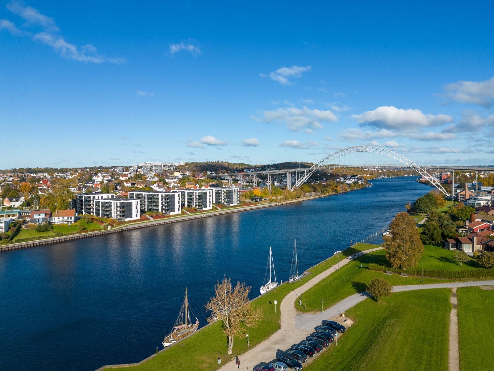 Boligprosjektet Bellevue Brygge på Cicignon stod ferdig i 2020 og har siden den gang holdt høy standard. Galleribilde