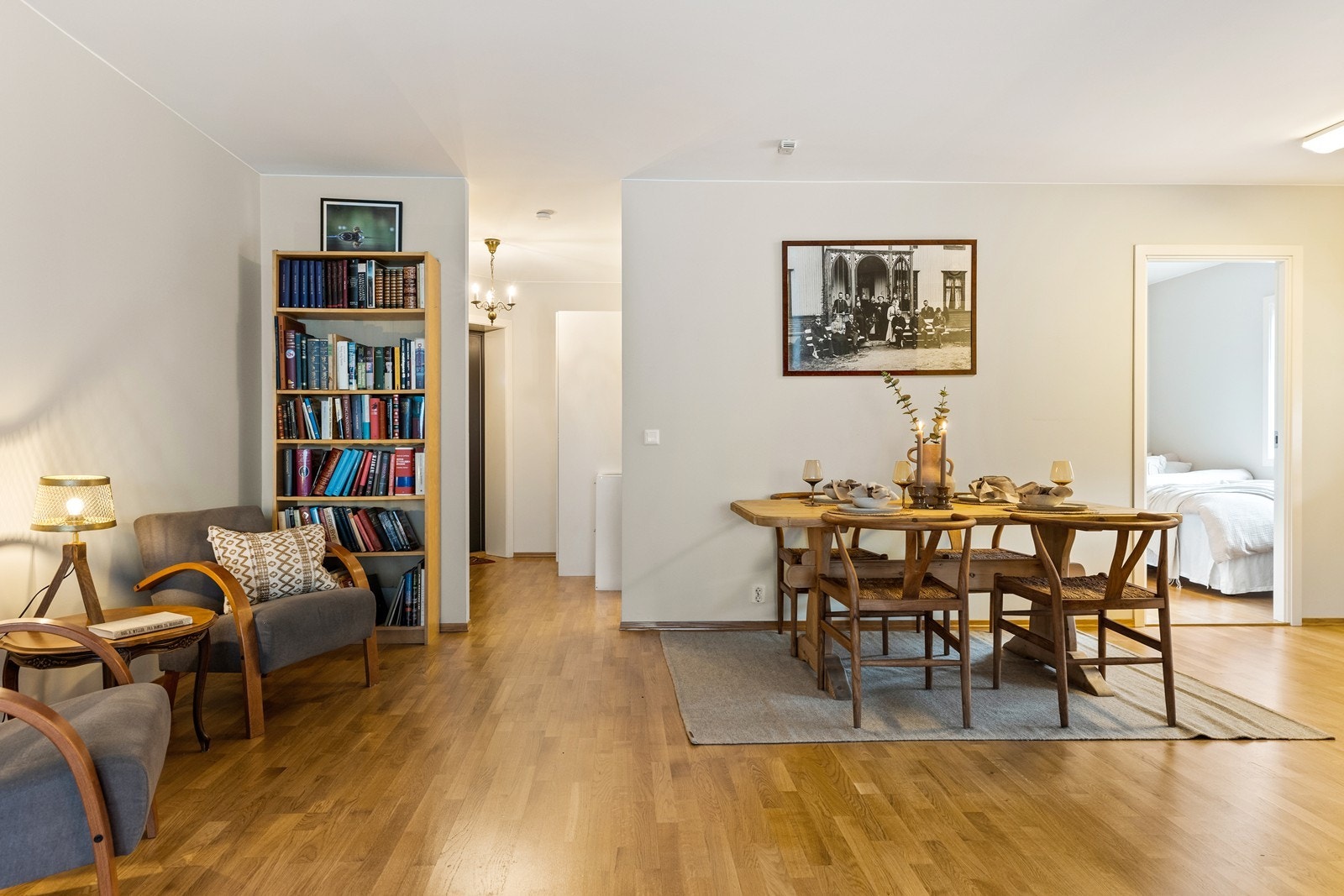 Stue med spiseplass Galleribilde