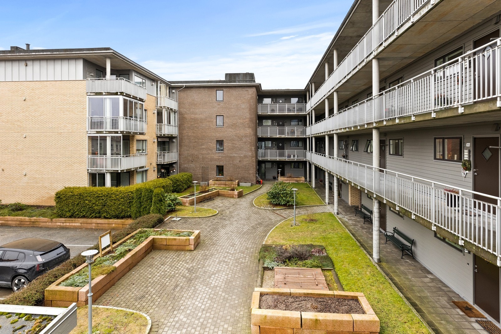 Fellesareal ute Galleribilde