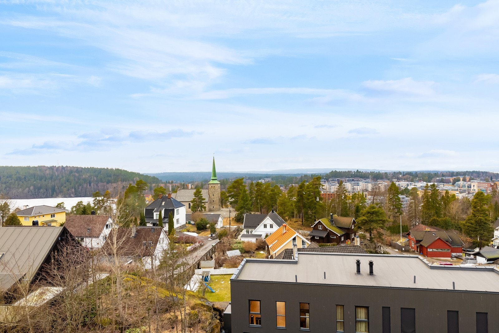Flott utsikt. Galleribilde