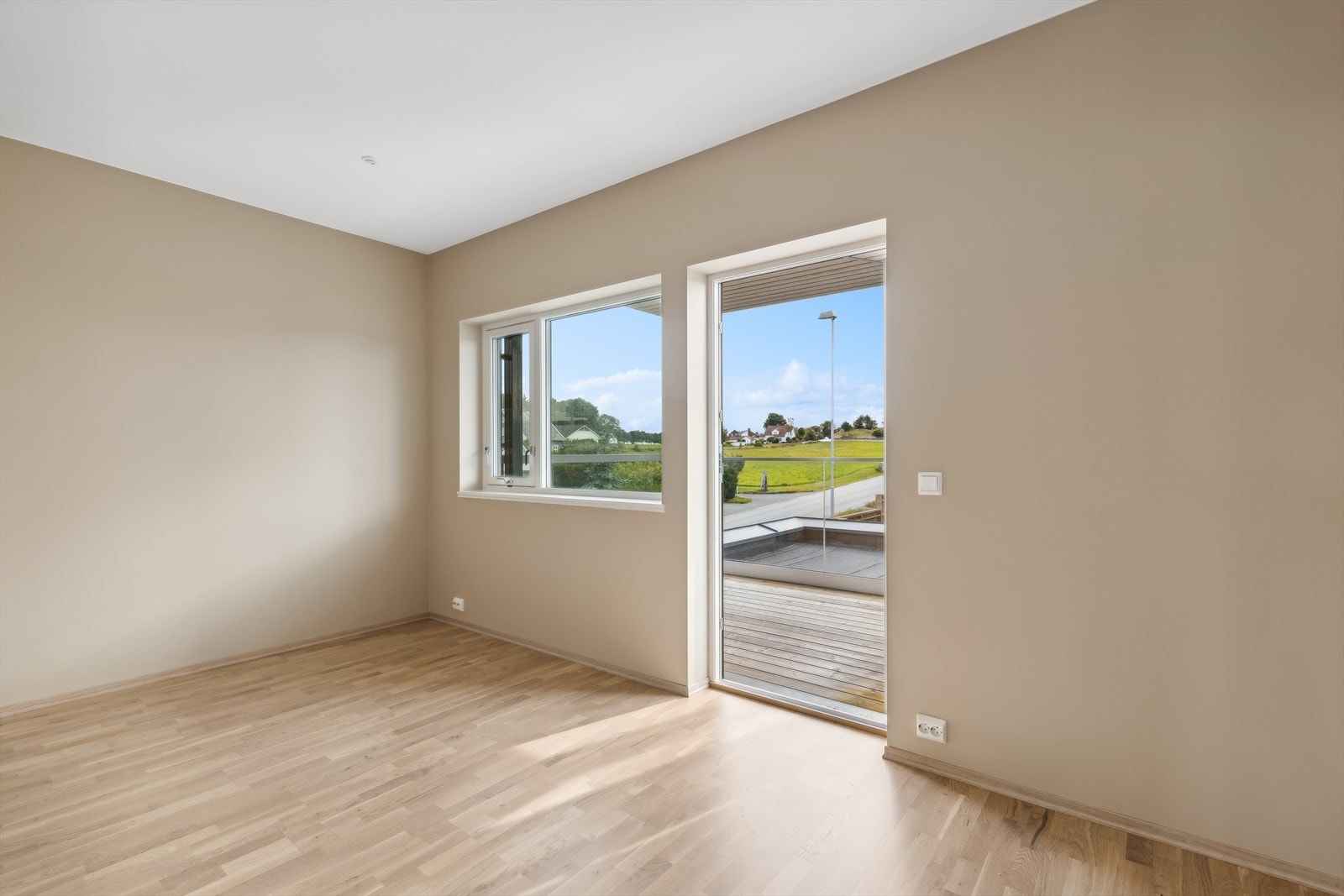 Veranda ut fra hovedsoverom Galleribilde