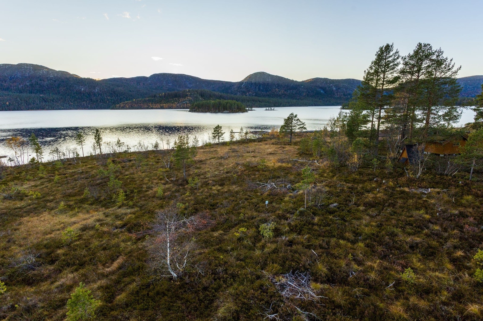 Utsikt fra tomt nr 18 Galleribilde