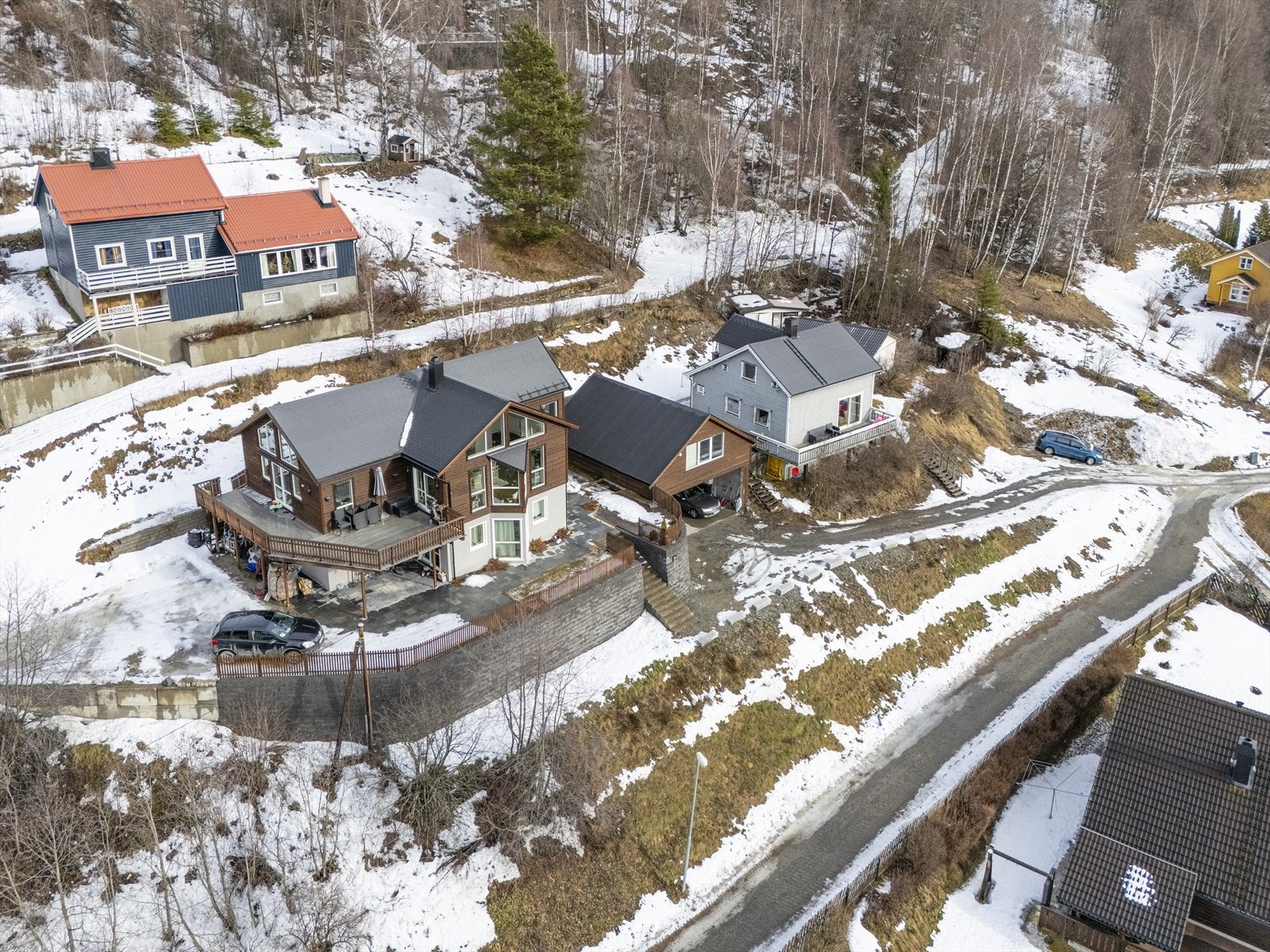 Oversiktsbilde Nyseterjordet 33 & 35. Galleribilde