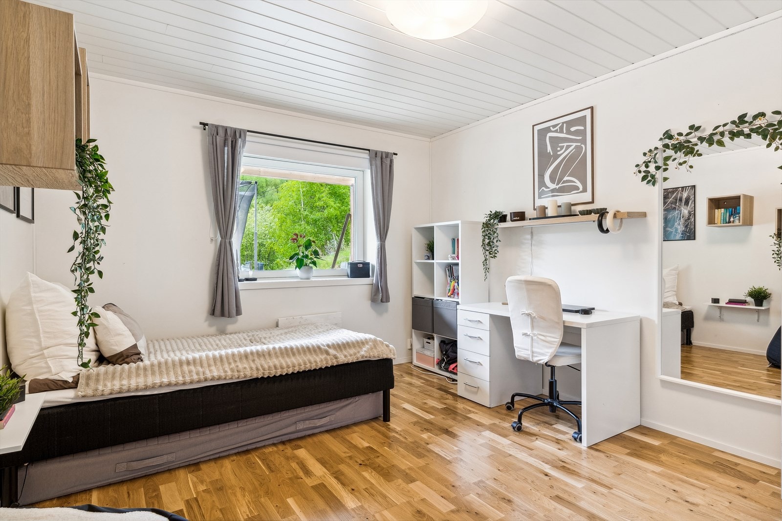 Soverommene er lyse og luftige. Galleribilde