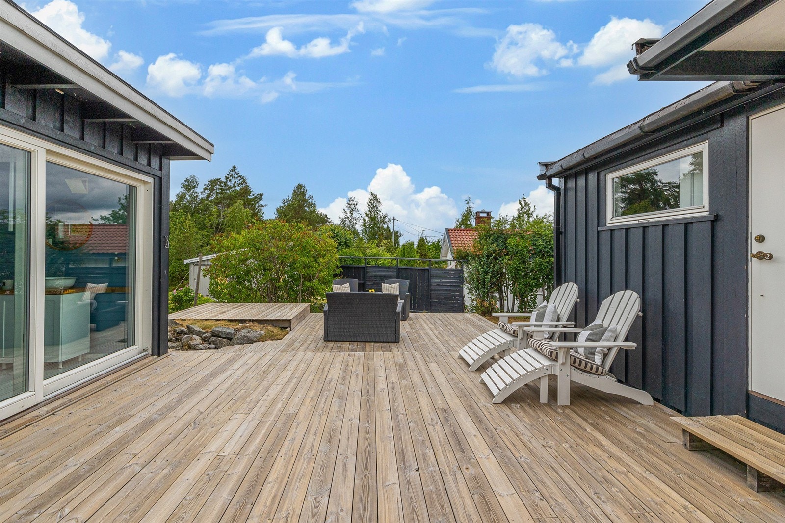 I solveggen. Galleribilde