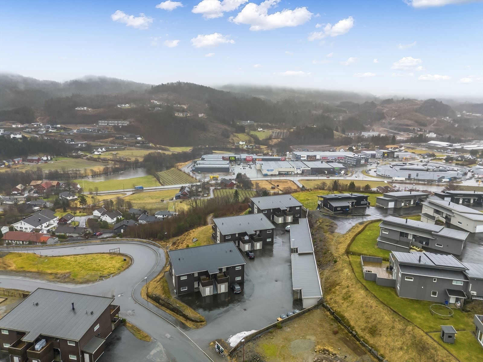 Dronefoto Galleribilde