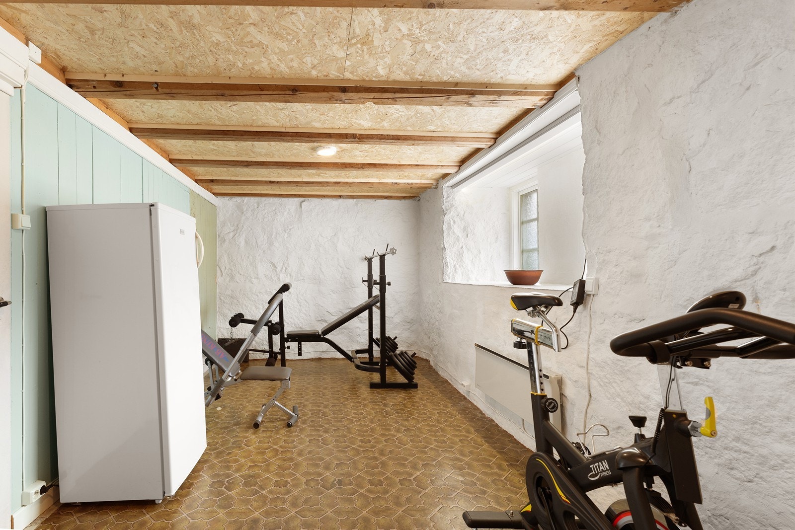 Trimrom i kjeller Galleribilde