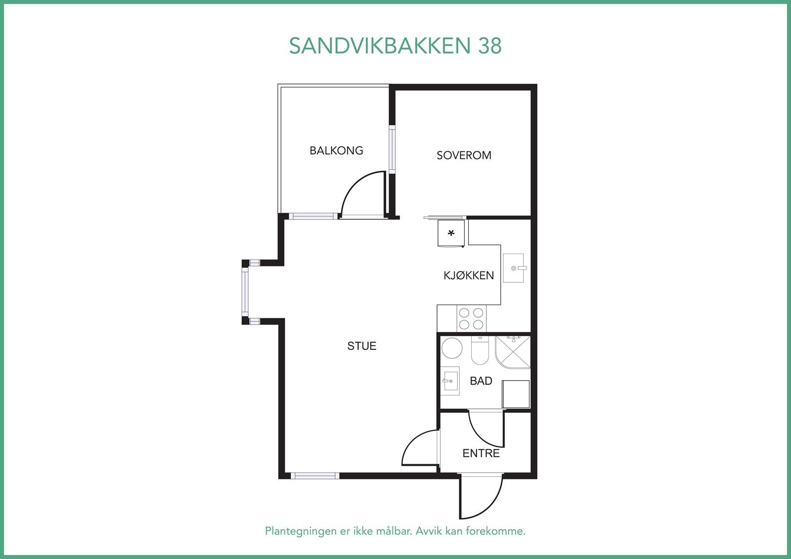 Plantegning Galleribilde