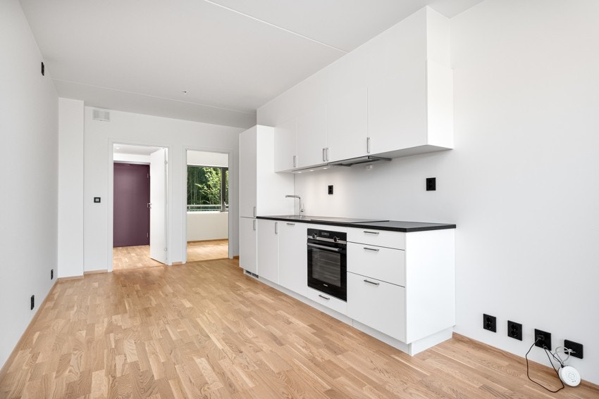 Vannbåren gulvvarme samt smarthus styring av lys og varme Galleribilde