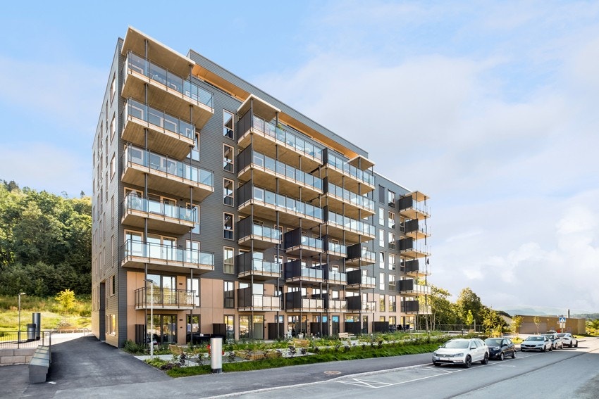 Moderne leilighetsbygg, ferdigstilt i 2024 Galleribilde