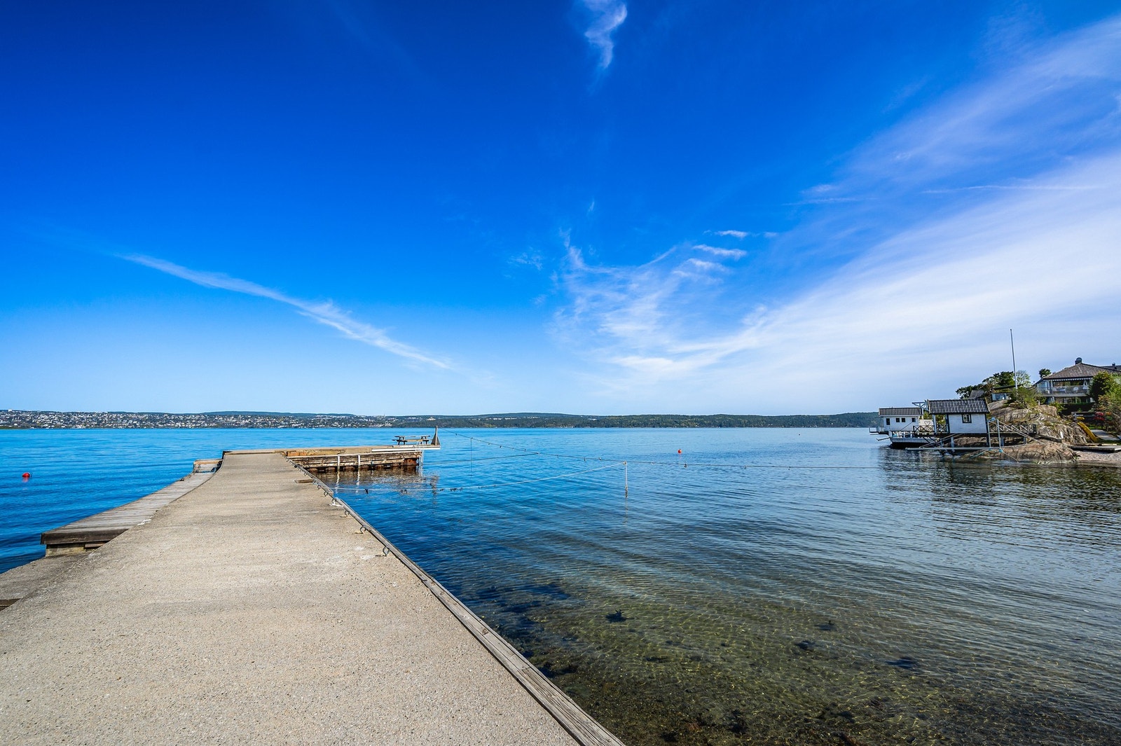 Det er mange bademuligheter på vakre Nesodden. Galleribilde