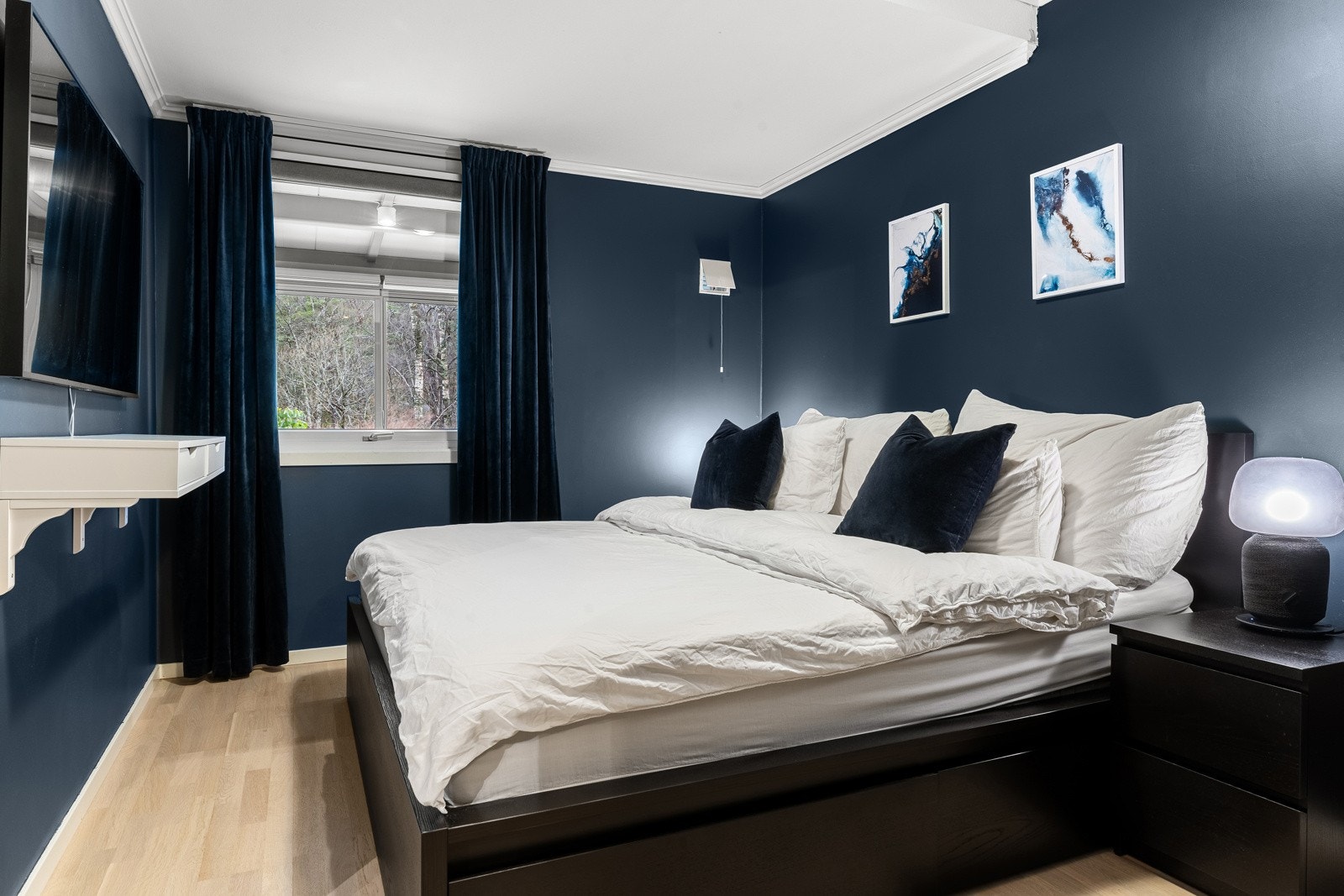 Soverommet er på 9,7 kvm. Galleribilde