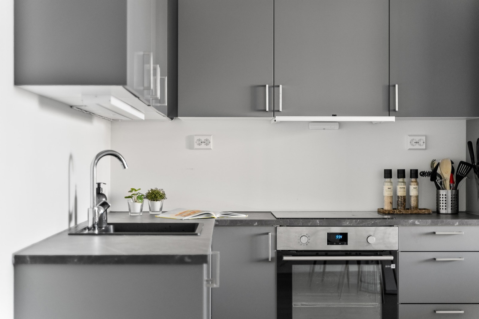 Detaljbilde kjøkken. Galleribilde