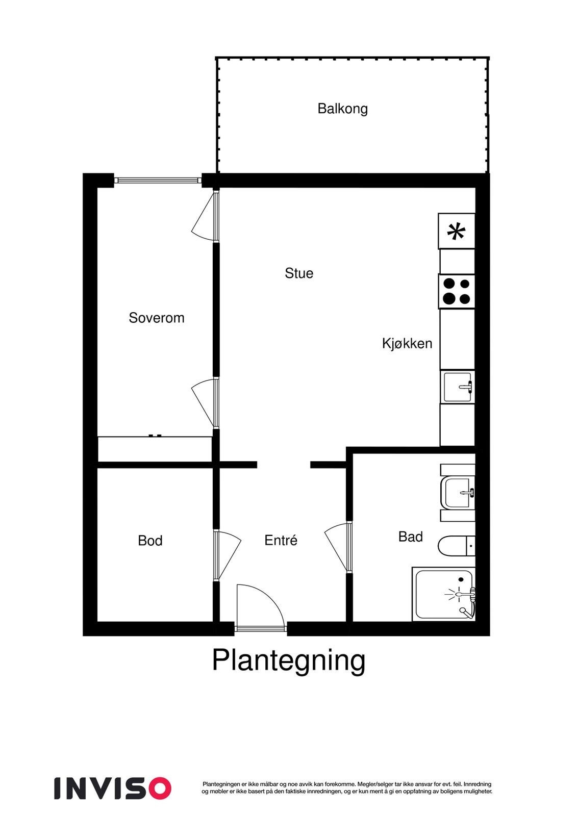 Plantegning 1 Galleribilde