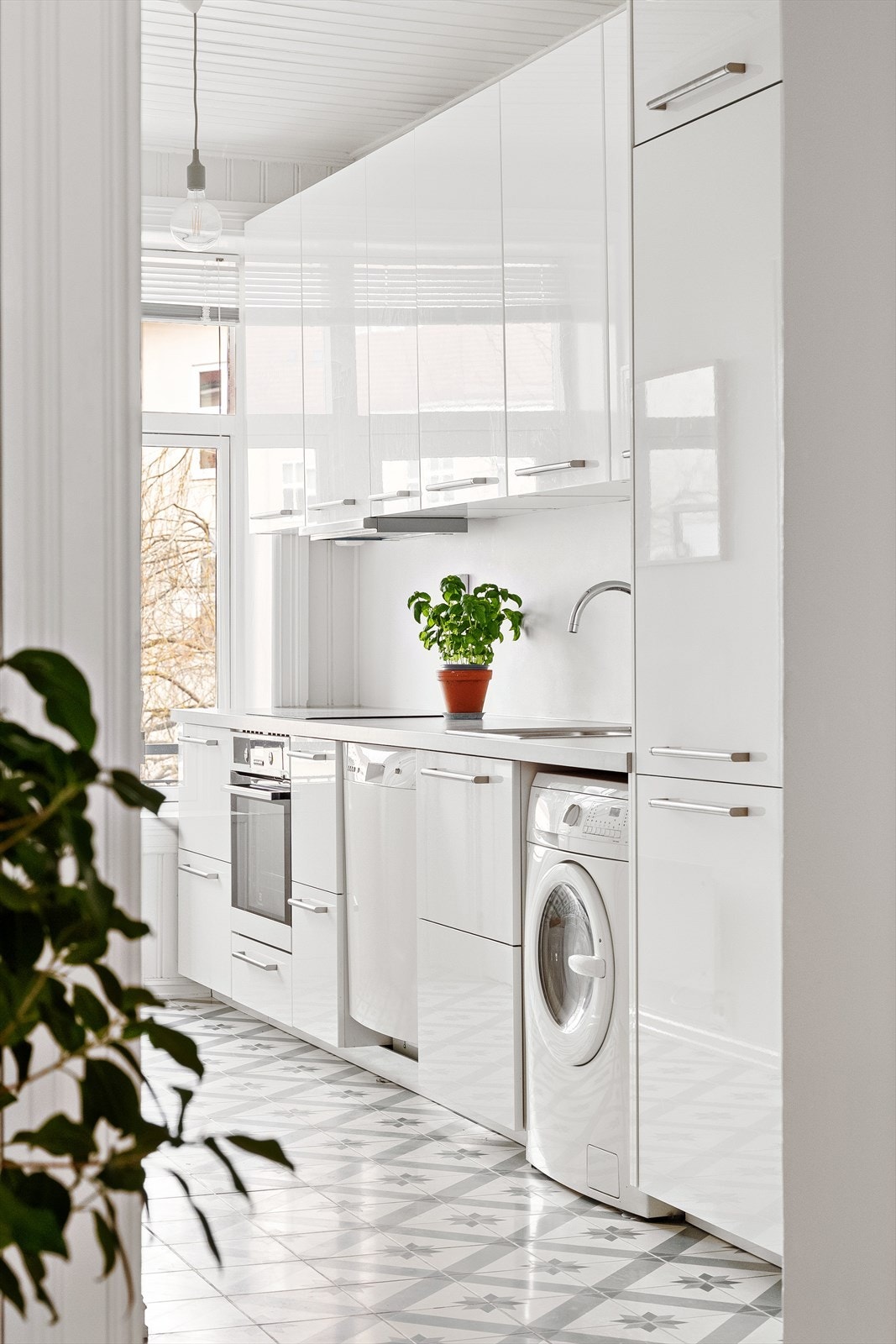 Delikate flislagte gulvflater, med behagelig gulvvarme. Galleribilde