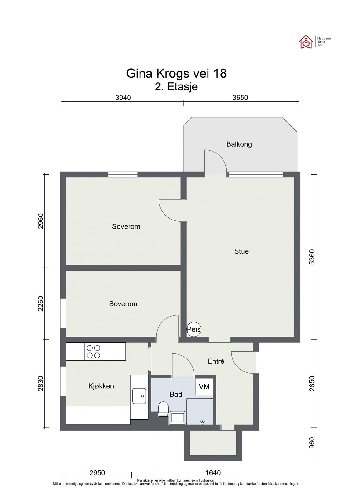 Gina Krogs vei 18 - 2. Etasje Galleribilde