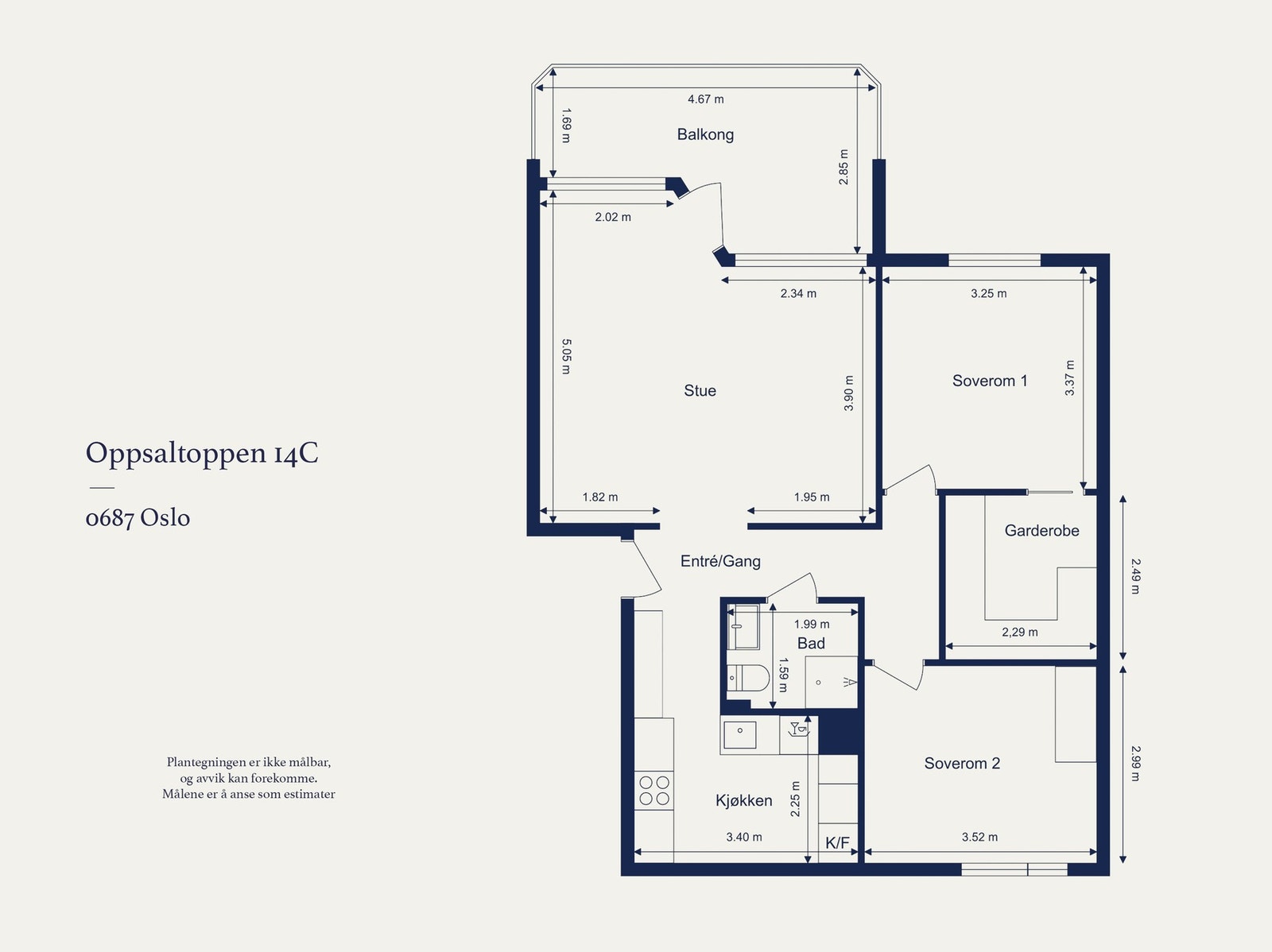 Plantegning. Galleribilde