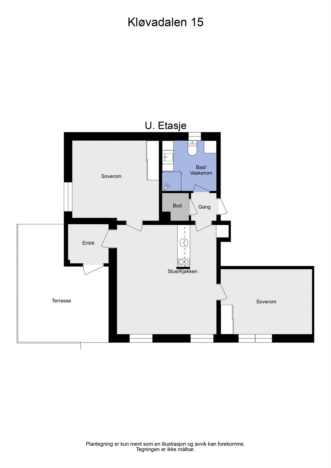 Plantegning. Galleribilde