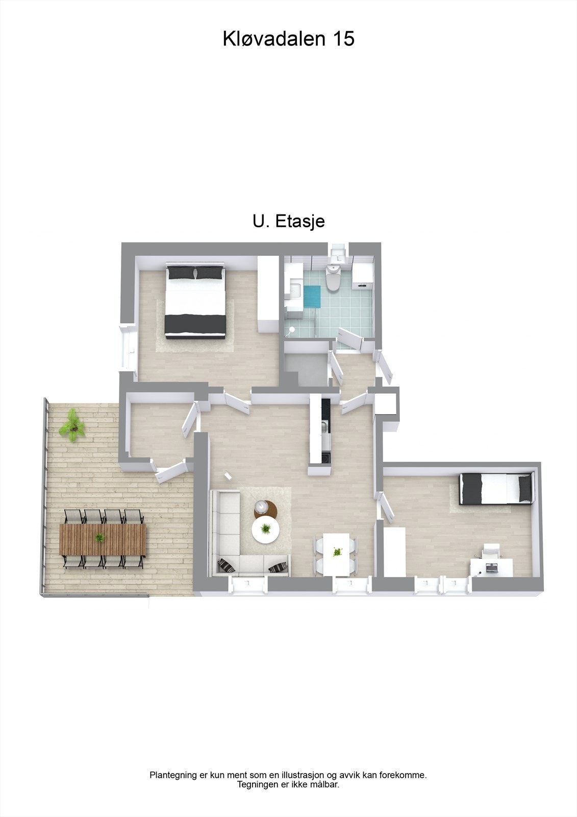 Plantegning. Galleribilde