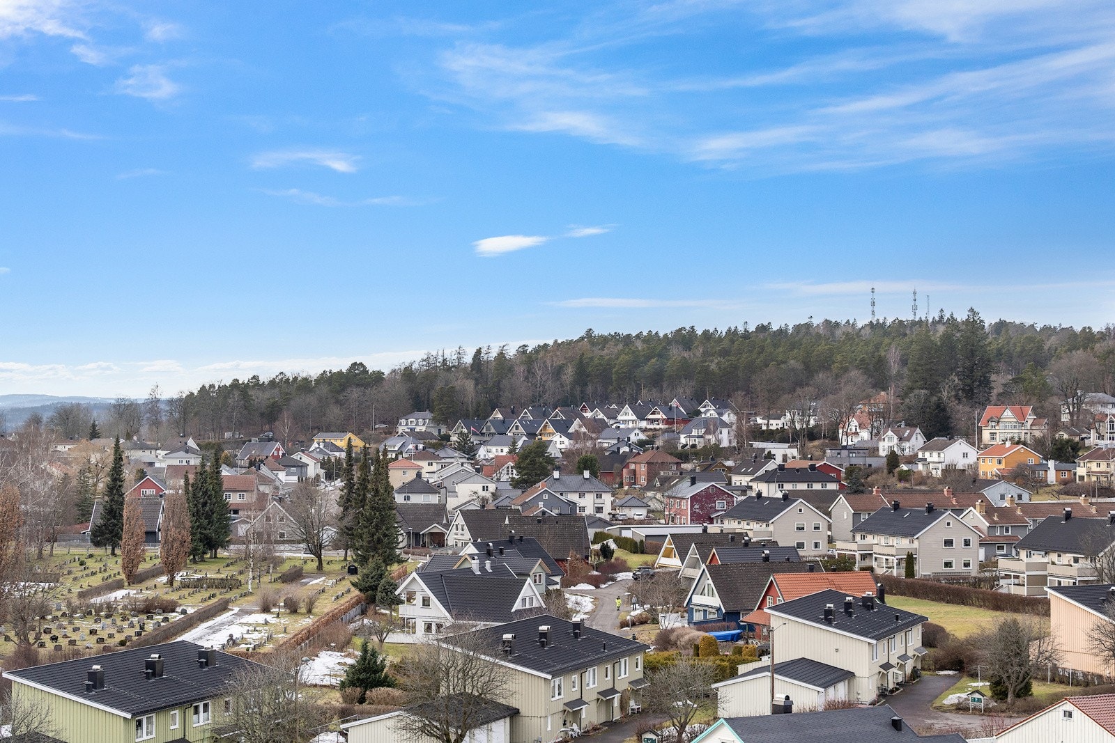 Utsikt over Solvang Galleribilde