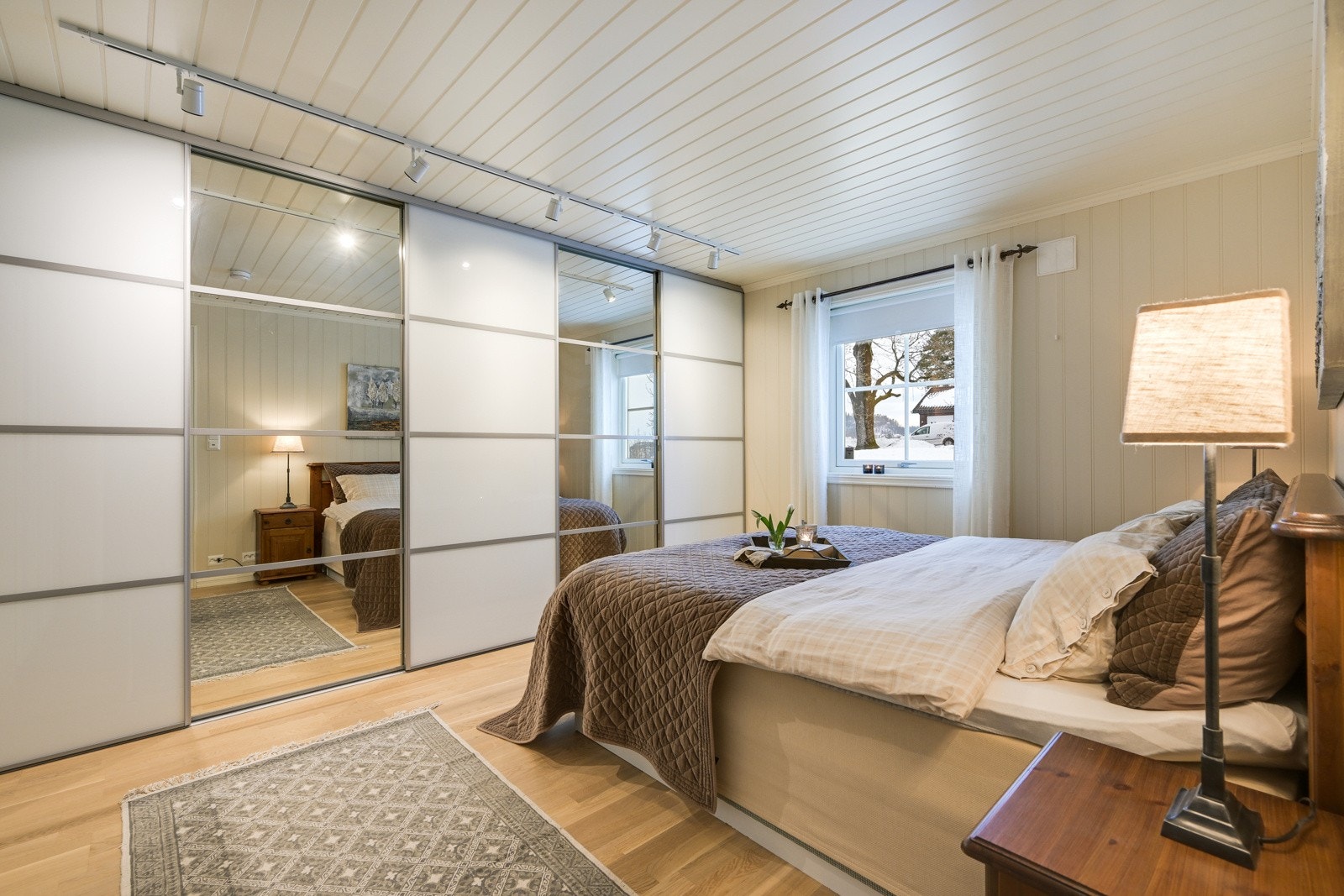 Her er vi inne på hovedsoverommet Galleribilde