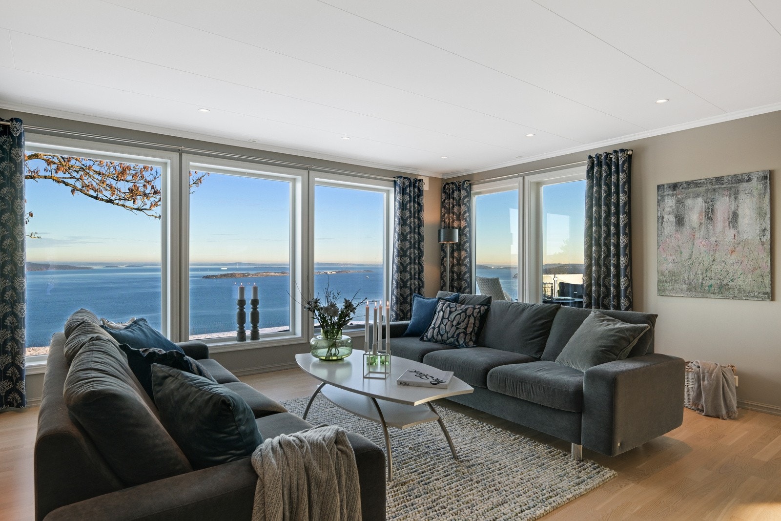 Stuen er naturlig inndelt i ulike brukssoner Galleribilde