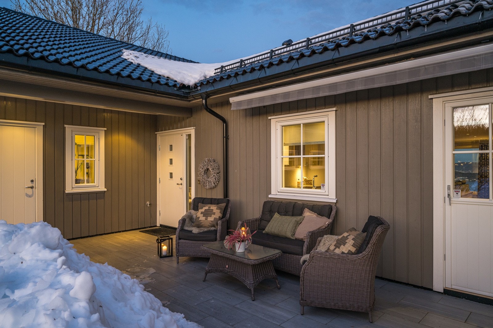 En fin plass å senke skuldrene etter endt arbeidsdag Galleribilde