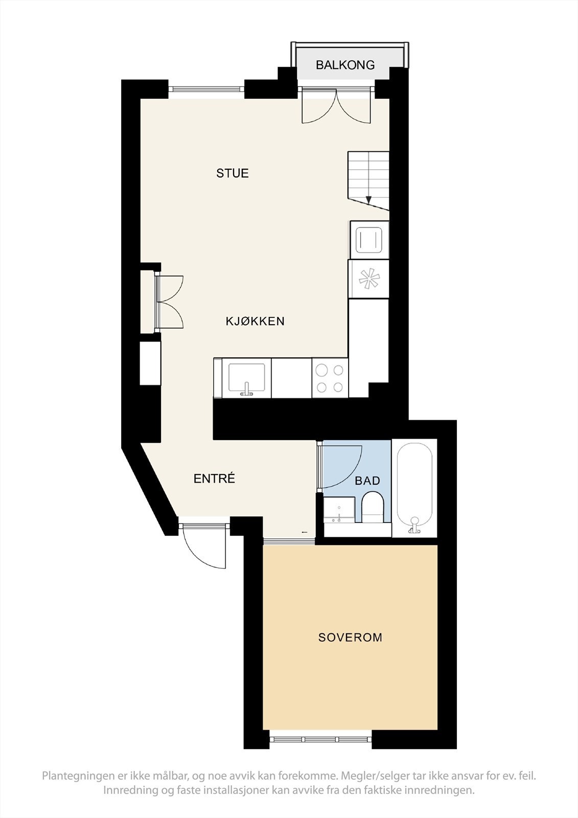 Plantegning. Galleribilde