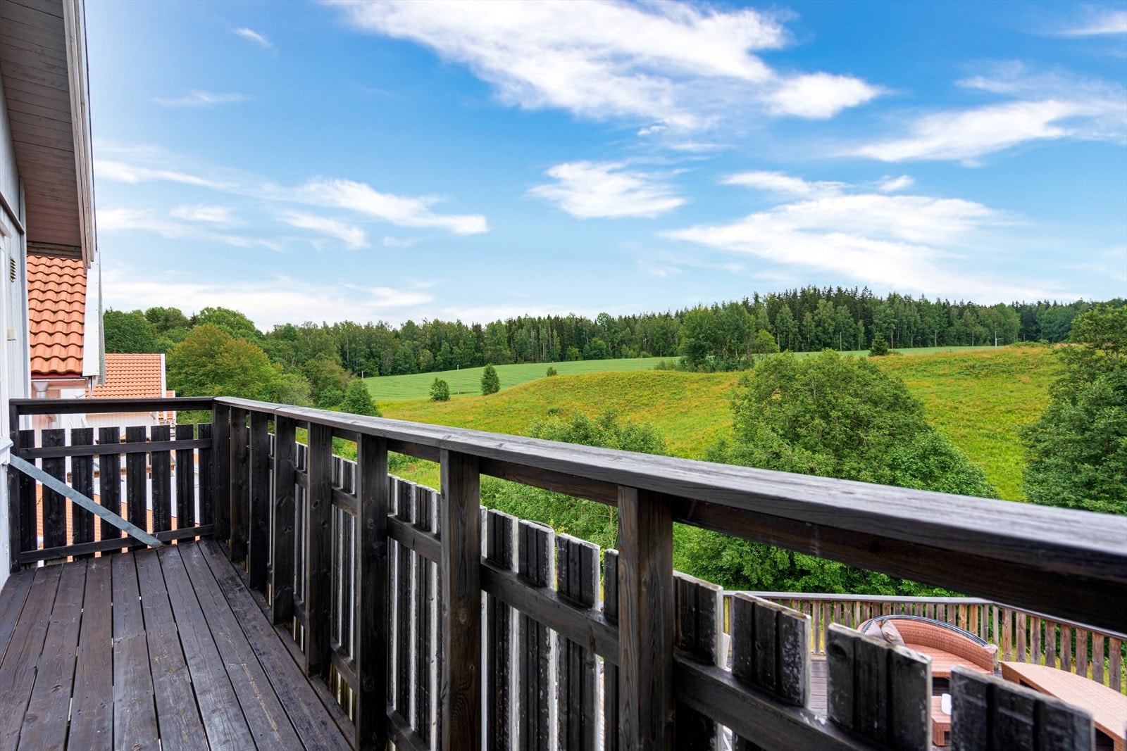 Balkongen utenfor soverommet, på ca. 5 kvm. Galleribilde