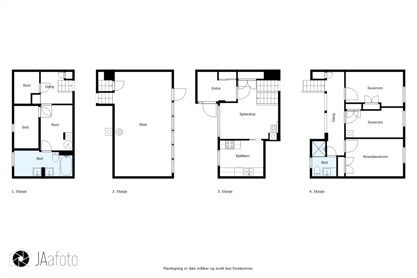 Plantegning Galleribilde