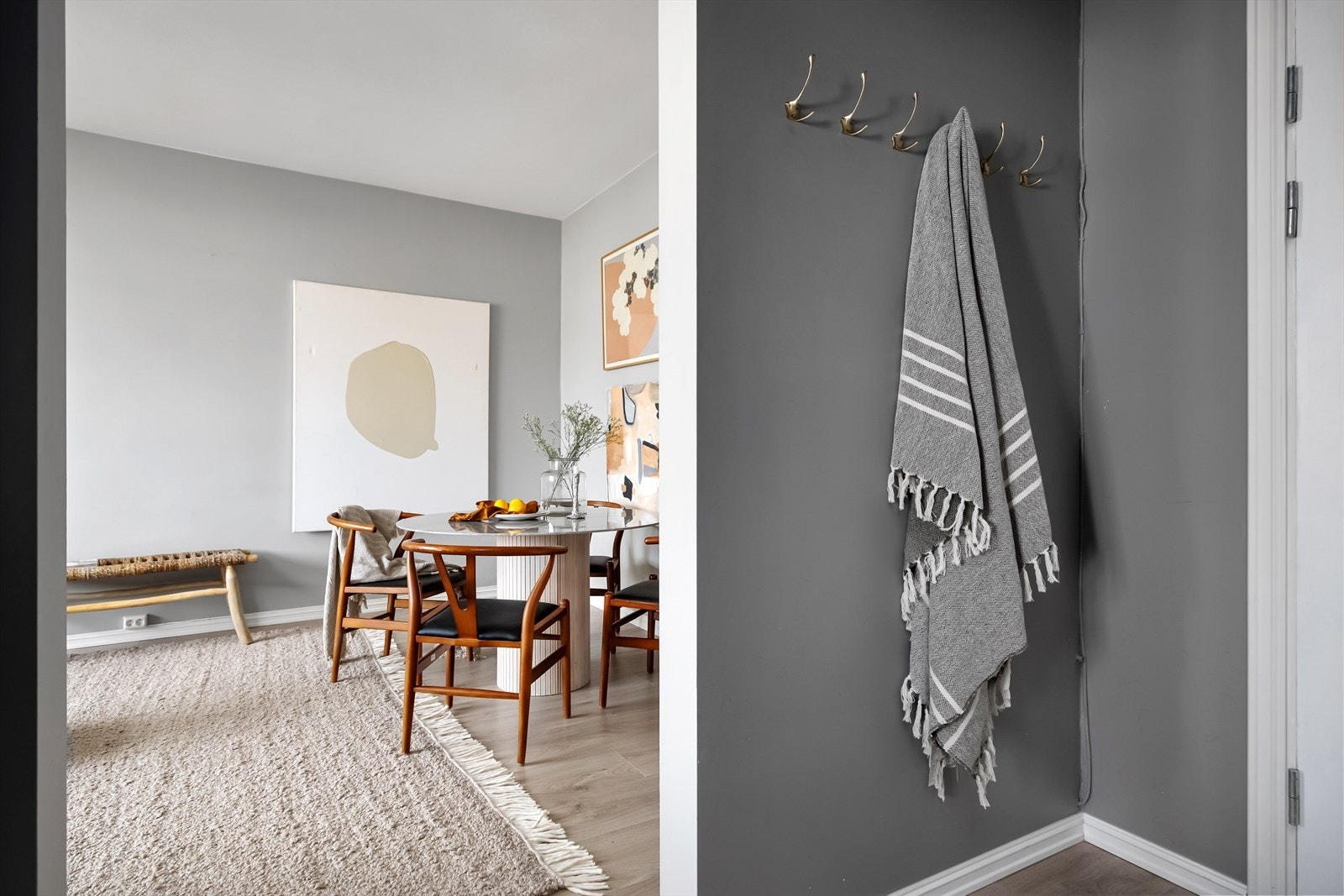 Gang mot stue Galleribilde