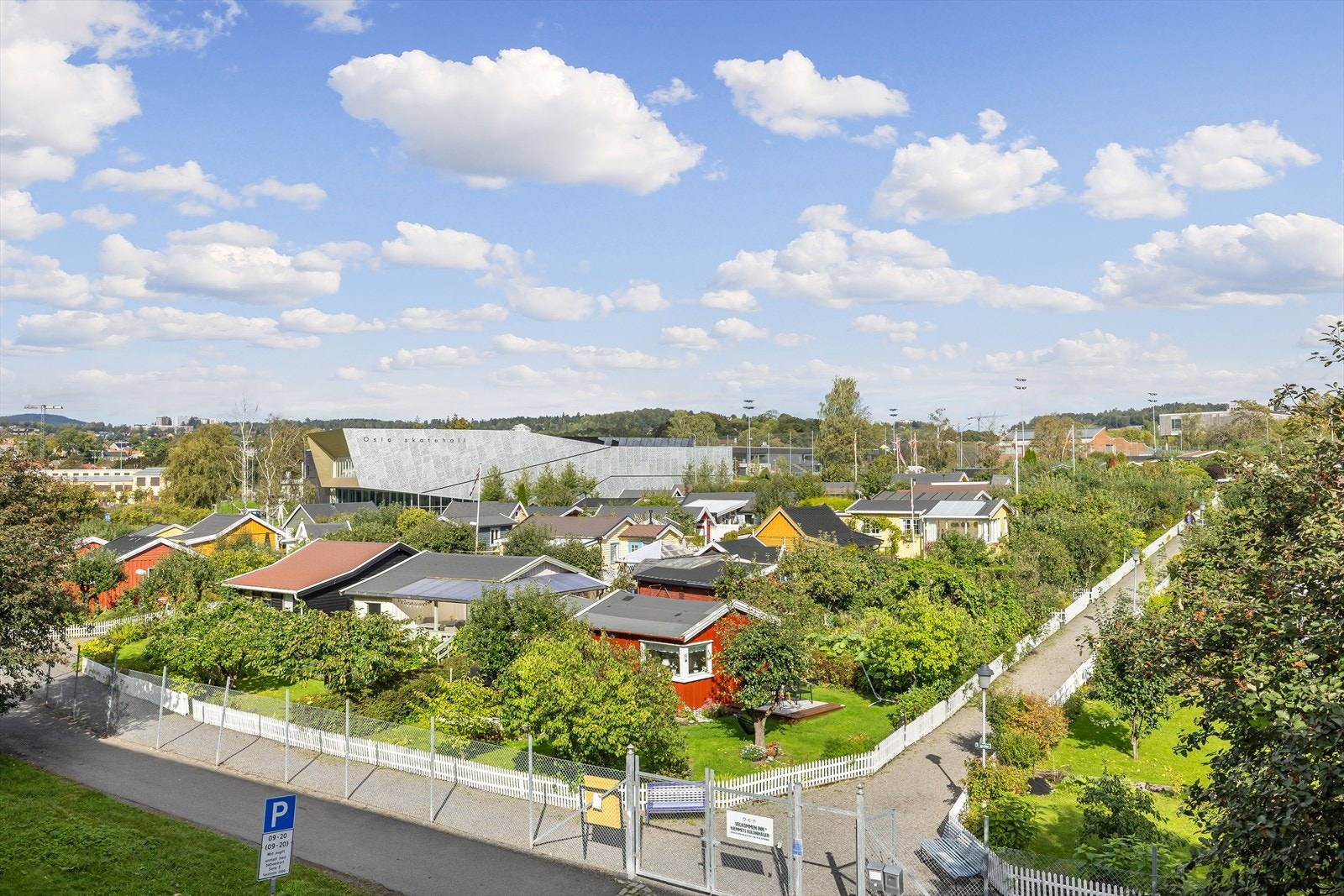 Utsikt fra kjøkken Galleribilde