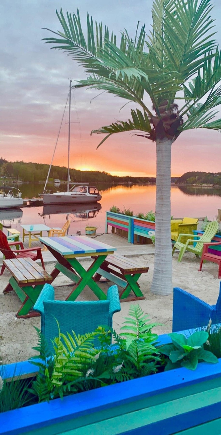 Herlig sommeridyll Galleribilde