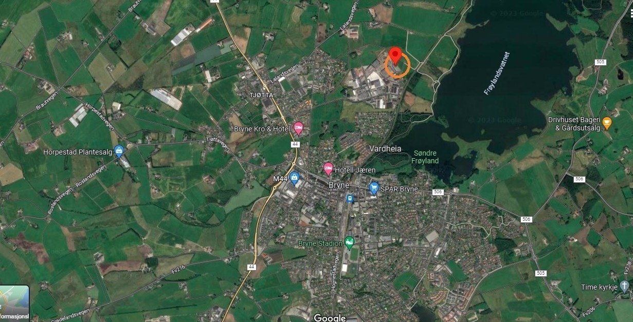 Nybygget kjem i Robotvegen 34, Vardheia . Galleribilde