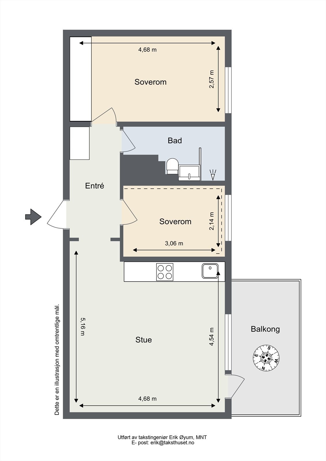 Plantegning. Galleribilde