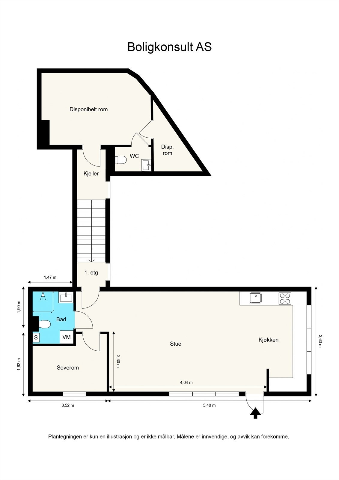 Plantegning. Galleribilde