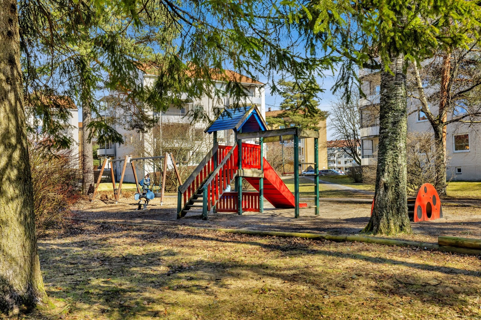 Boligen ligger i et svært barnevennlig område. Galleribilde
