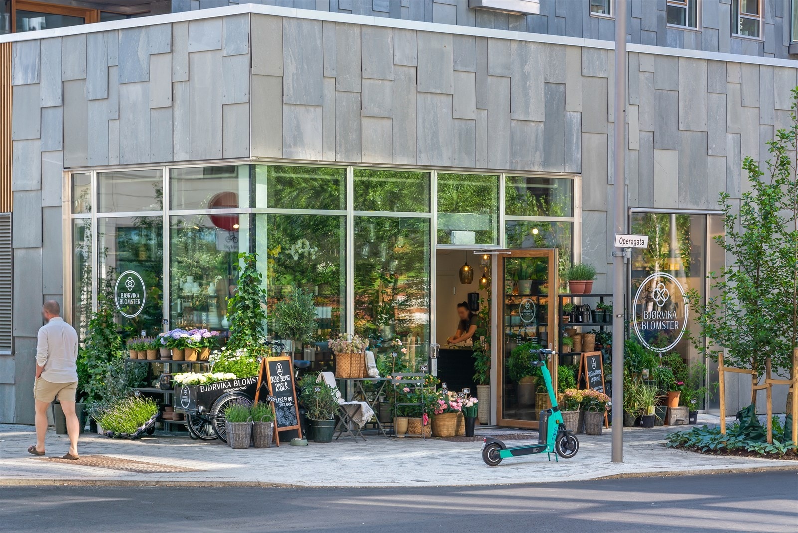 Bjørvika Blomster Galleribilde