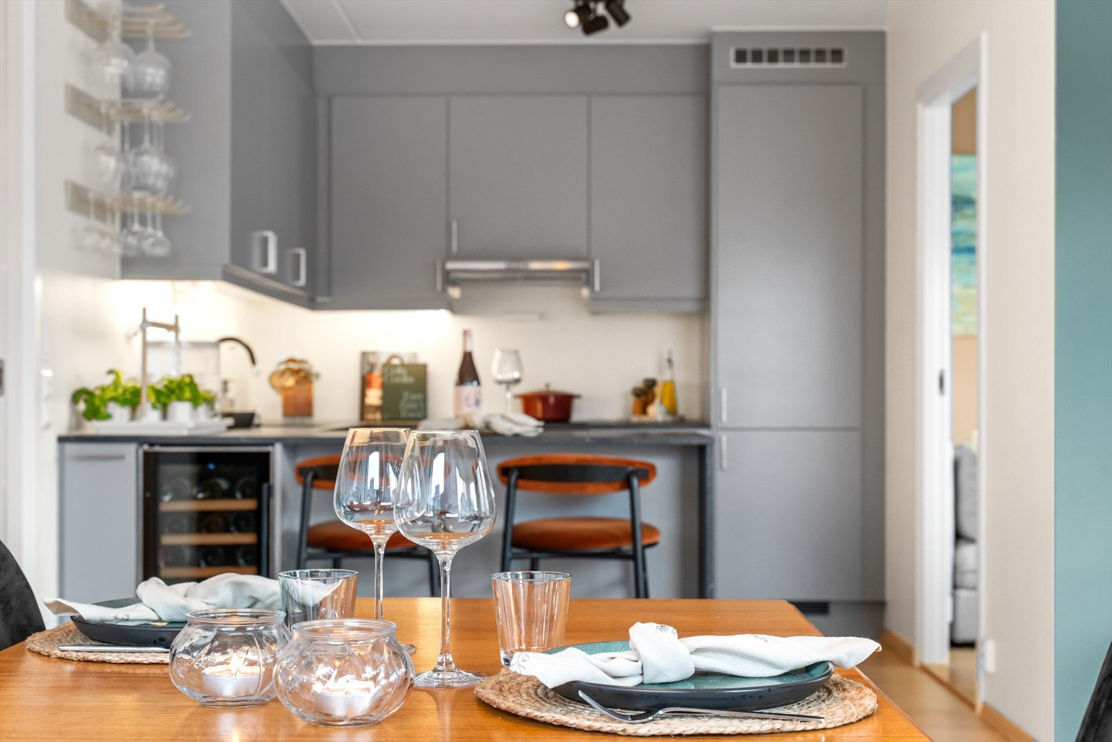 Interiørdetalj. Galleribilde