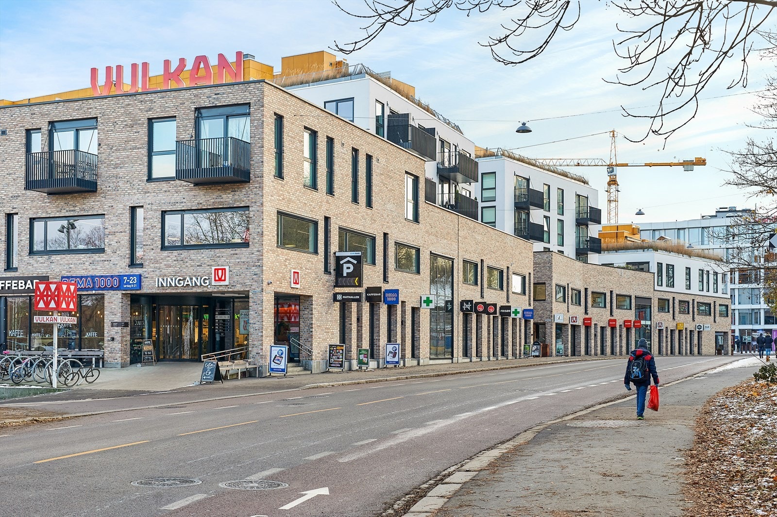 Bare en koselig spasertur unna finner du det populære Vulkan-området. Galleribilde