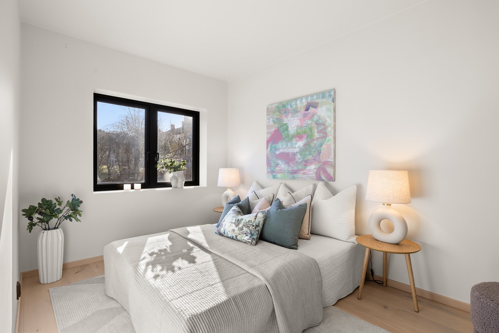 Soverom 1 med 1-stavs parkett Galleribilde