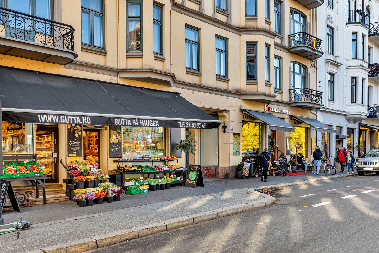 Kort vei til Gutta på Haugen og diverse andre nisjebutikker i Ullevålsveien. Galleribilde