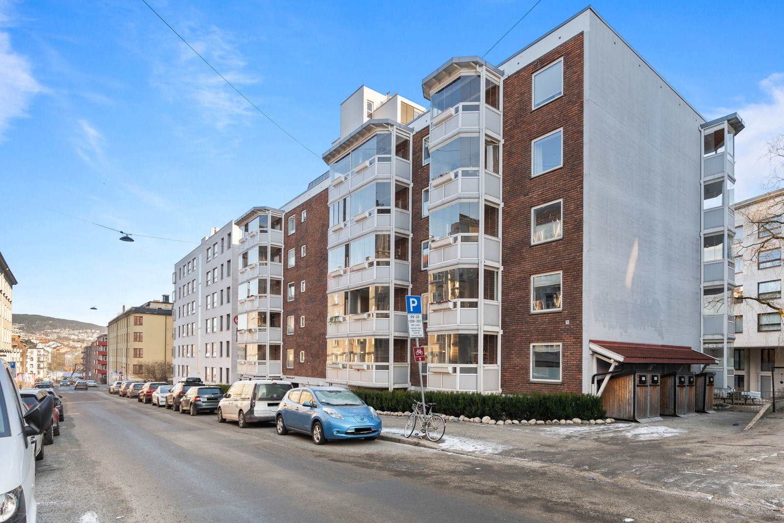 Bjerregaards gate 19 fasaden. Galleribilde