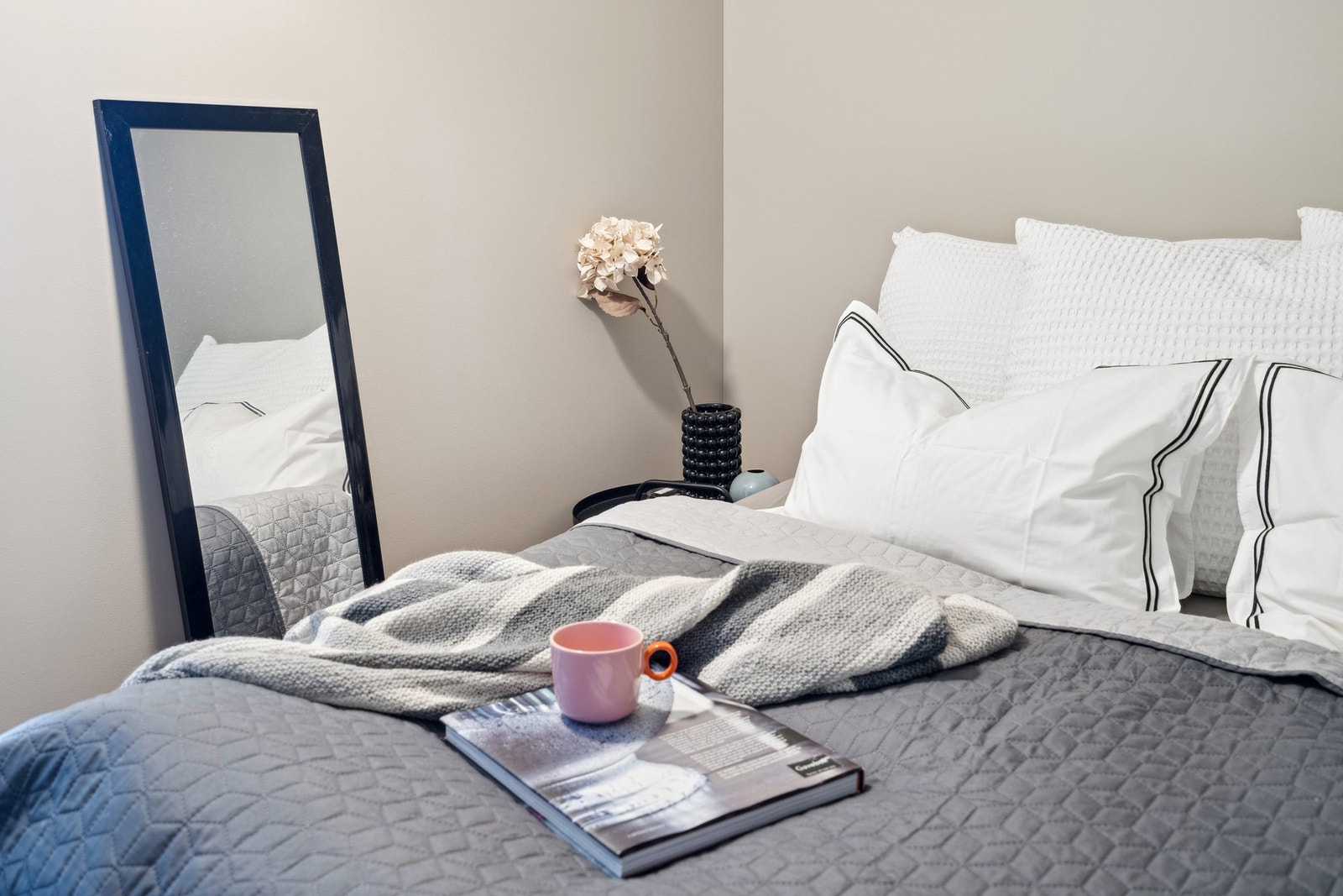 I den ene delen er sengeplassen.... Galleribilde