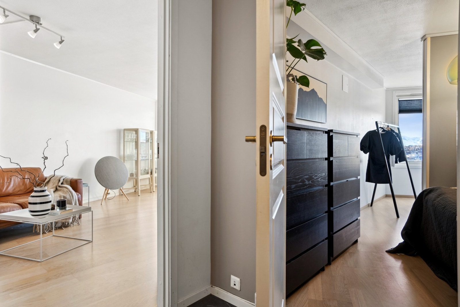 Leiligheten har to soverom. Galleribilde