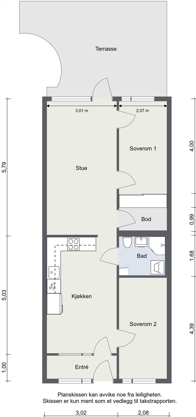 Plantegning. Galleribilde