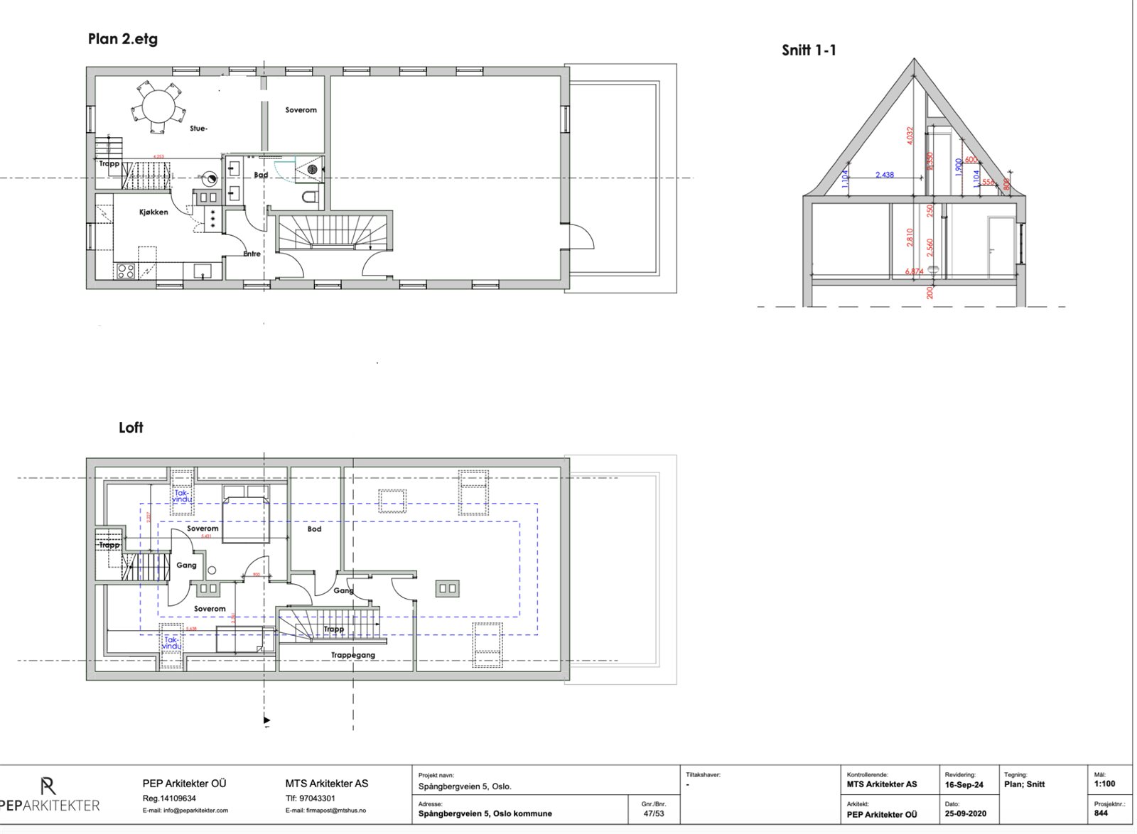 Dagens planløsning. Soverom 3 er satt opp med lettvegg og skyvedør i stuen. Galleribilde