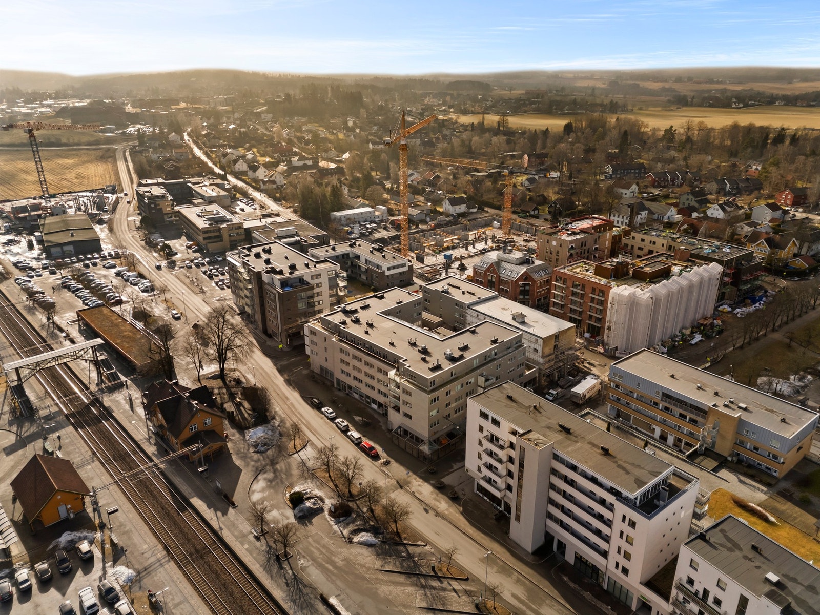 Rett ved Ås stasjon Galleribilde