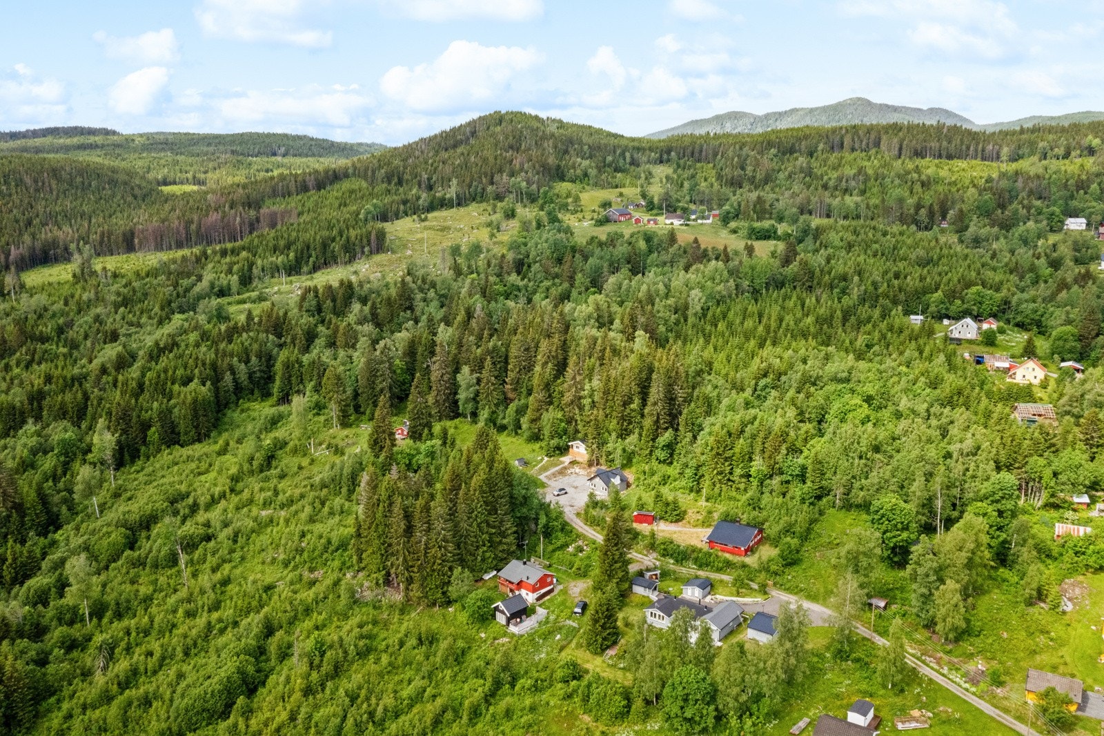 Naturskjønn og idyllisk beliggenhet i Hurdal. Galleribilde