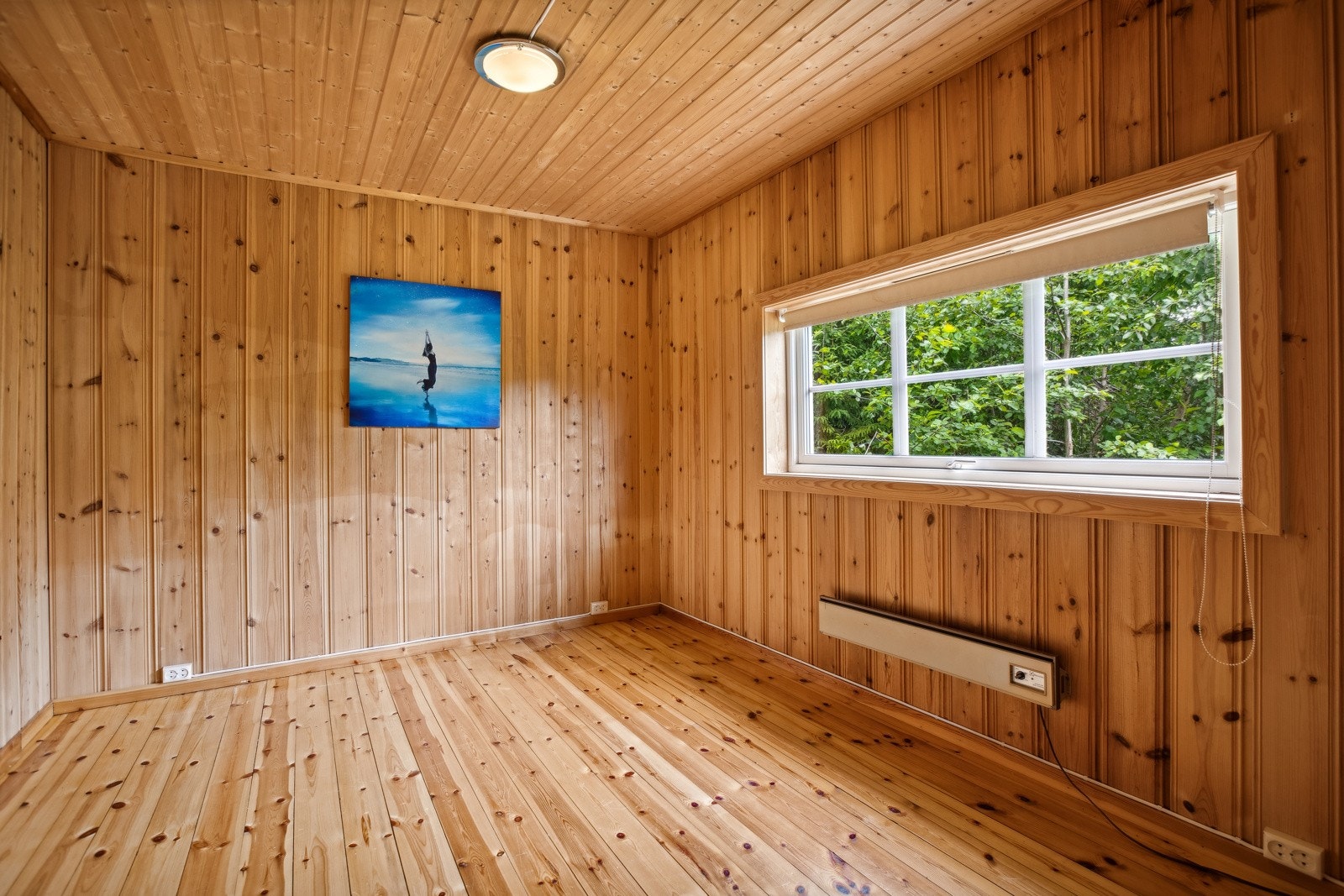 Hytta har to soverom. Galleribilde